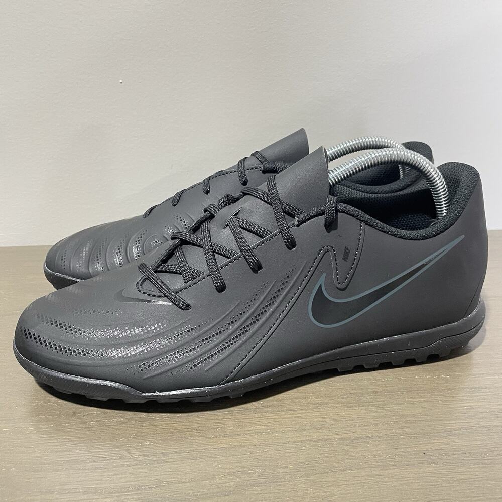 Nike Mens Size 9.5 Turf Soccer Shoes NEW Phantom GX 2 Club Black TF FJ2587-002